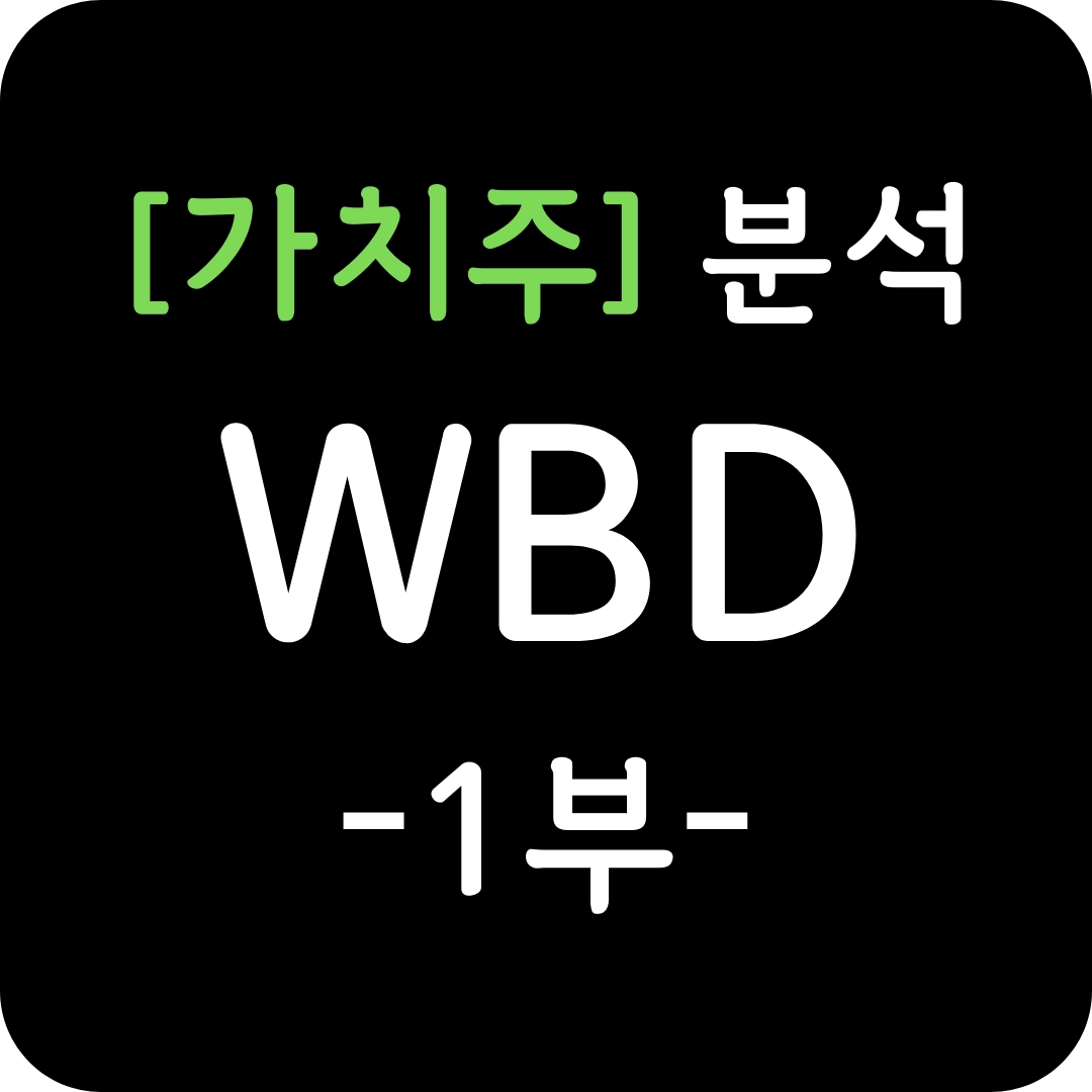 가치주 WBD 주가 심층 분석 1부