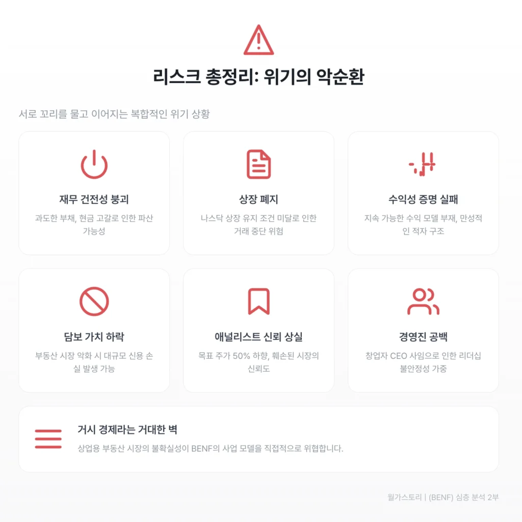 BENF 투자 리스크 총정리